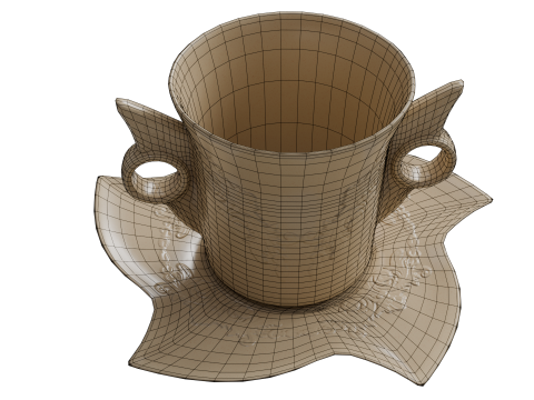 Tasse 3D Modell