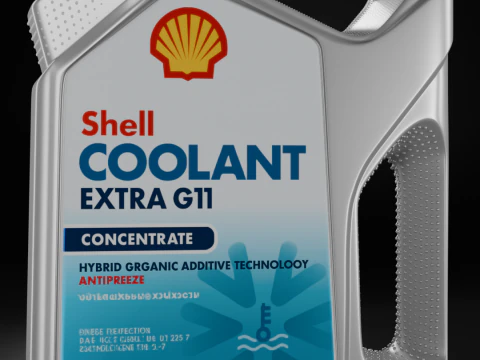 Shellantifrizcoolandlonglife4kg 3D Model