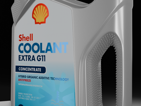 Shellantifrizcoolandlonglife4kg 3D Model