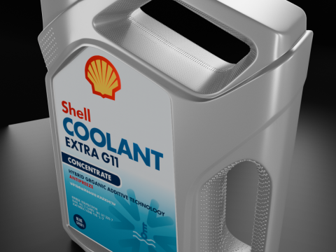 Shellantifrizcoolandlonglife4kg 3D Model