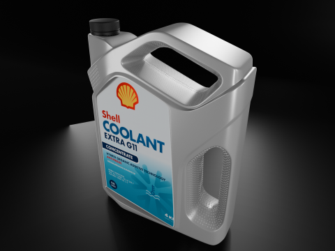 Shellantifrizcoolandlonglife4kg 3D Model