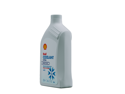Shell antifreeze coolant long-life 1kg 3D Model