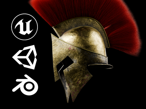 संयमी हेलमेट 3D मॉडल