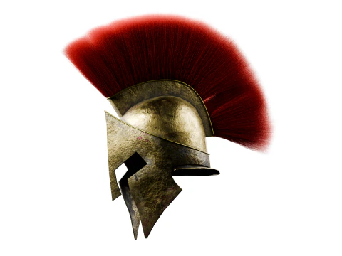 Спартанский шлем 3D Модель