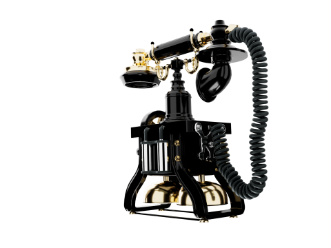 Vintage telephone 3D Model