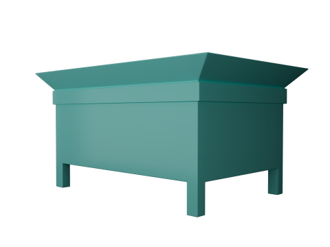 Stylized Table Prop 3D Model
