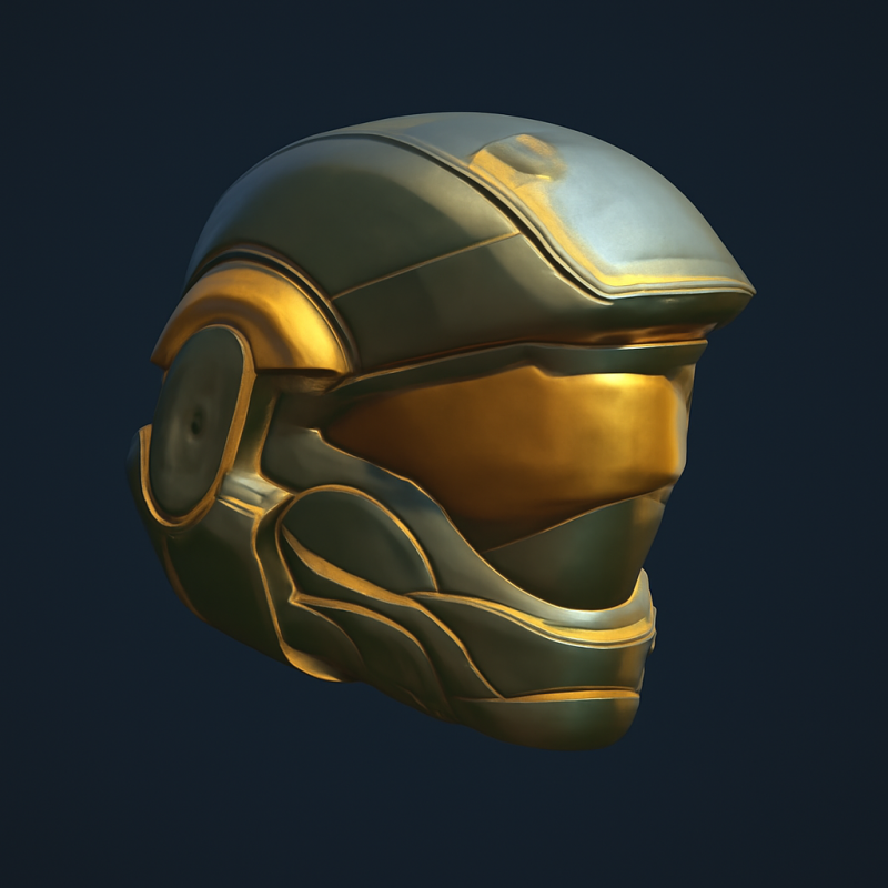 궤도 강하 충격 기병 ODST Halo 3D 인쇄 가능한 군인 STL 3D 모델 .c4d .max .obj .3ds .fbx .stl .blend 