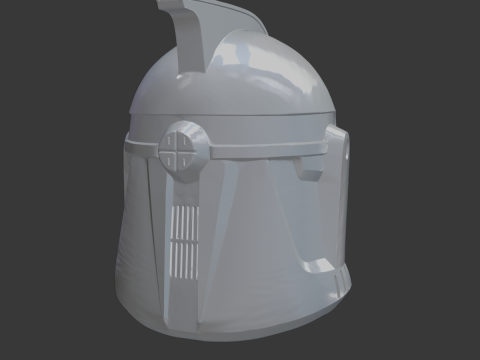 चरण I क्लोन ट्रूपर हेलमेट स्टार वार्स 3डी प्रिंट करने योग्य एसटीएल 3D मॉडल