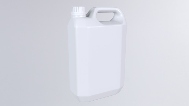 Галонне відро 3D Модель .c4d .max .obj .3ds .fbx .stl .blend