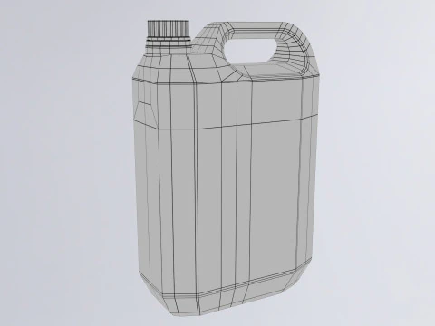 Gallon bucket 3D Model