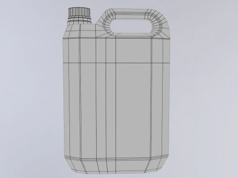 Gallon bucket 3D Model