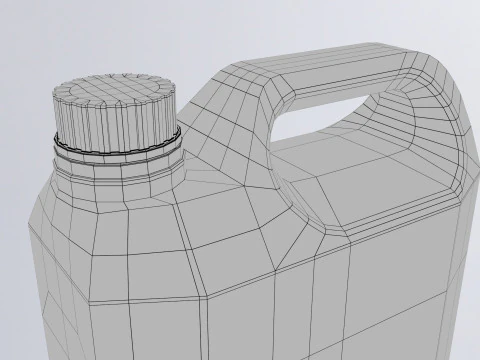 Gallon bucket 3D Model