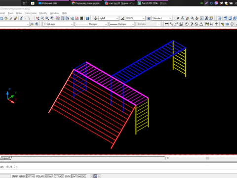 通往游乐场的梯子 3D 模型