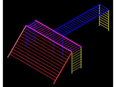 Ladder to the playground 3D Model