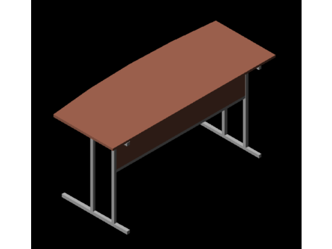 办公桌2006ACAD 3D 模型