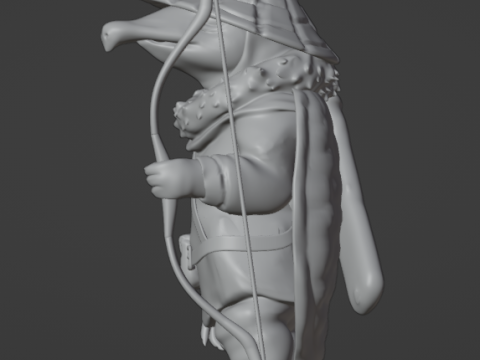 RPG Turtle Ladin 3D Модель