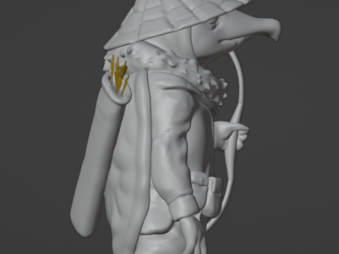 Rollenspiel Turtle Ladin 3D Modell