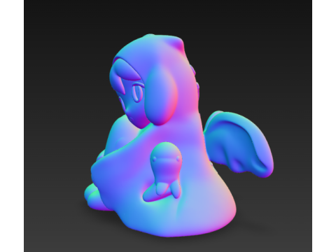 Aamy The Magicians 스토리 시리즈 케이스 - 고스트 3D 프린트 모델