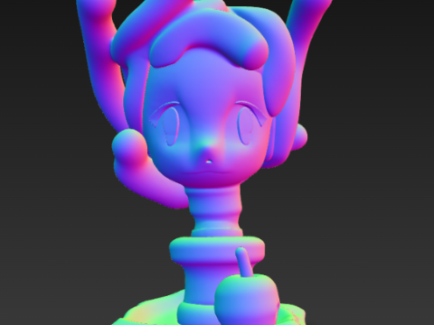 Aamy The Magicians Story Series Case - Medusa Girl 3D Print Model