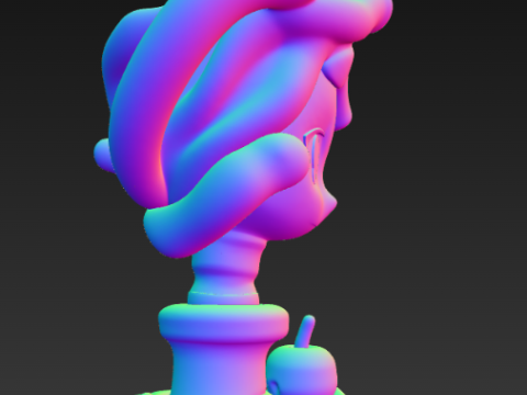 Aamy The Magicians Story Series Case - Medusa Girl 3D Print Model