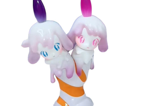 艾米魔术师故事系列案例 - 双蜡烛 3D 打印模型