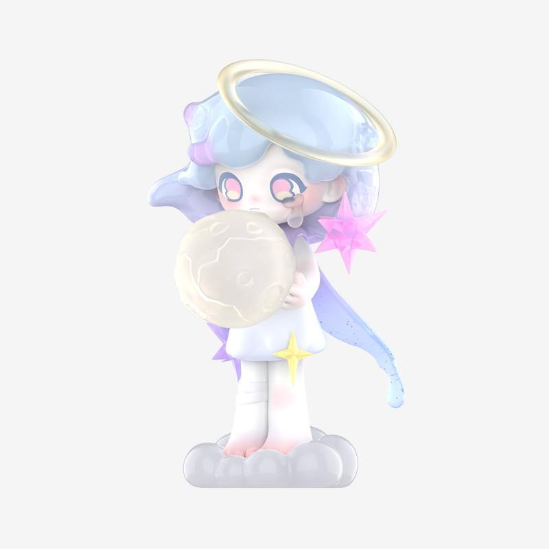 Sosok Bulan Putih Azura Model Cetak 3D .c4d .max .obj .3ds .fbx .stl .blend 