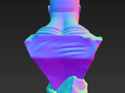 Бэтмен Бэтпещера Бюст 3D Принт Модель