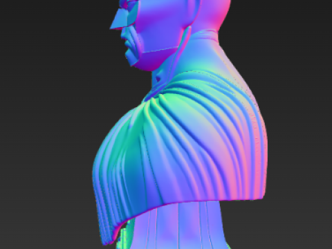 배트맨 흉상 3D 프린트 모델