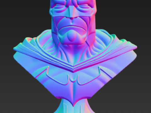 Busto do Batman 2 Modelo de Impressão 3D