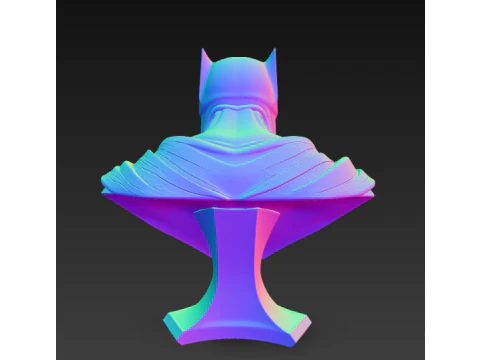 Batman Bust 2 3D Print Model