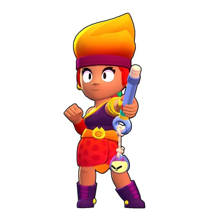 Brawl Stars - Amber 3D Print Model .c4d .max .obj .3ds .fbx .stl .blend 