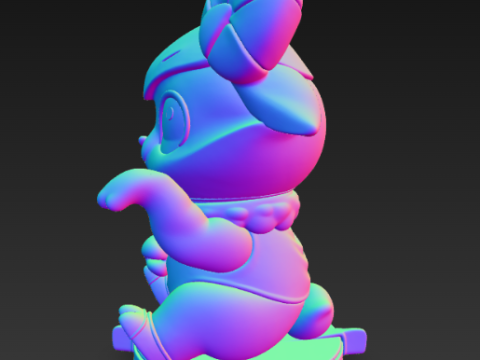 캐시 캣 조디악 시리즈 케이스 - 양자리 3D 프린트 모델