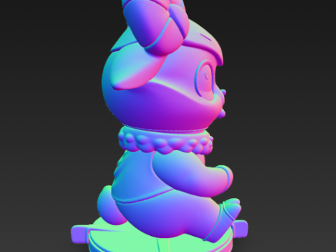 캐시 캣 조디악 시리즈 케이스 - 양자리 3D 프린트 모델