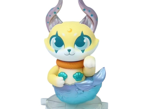 캐시 캣 조디악 시리즈 케이스 - 염소자리 3D 프린트 모델