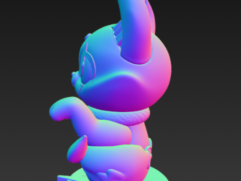 캐시 캣 조디악 시리즈 케이스 - 염소자리 3D 프린트 모델