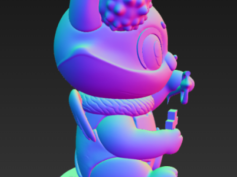 캐시 캣 조디악 시리즈 케이스 - 쌍둥이자리 3D 프린트 모델