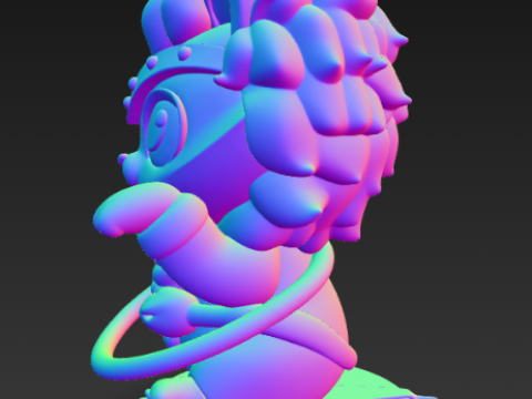 캐시 캣 조디악 시리즈 케이스 - 레오 3D 프린트 모델