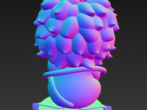 캐시 캣 조디악 시리즈 케이스 - 레오 3D 프린트 모델