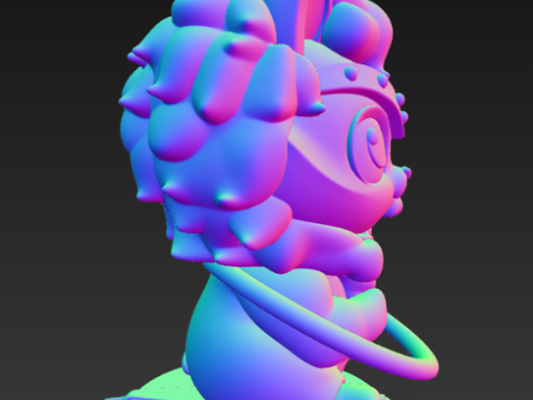 캐시 캣 조디악 시리즈 케이스 - 레오 3D 프린트 모델