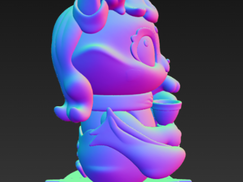 Cassy Cat 조디악 시리즈 케이스 - 물고기자리 3D 프린트 모델