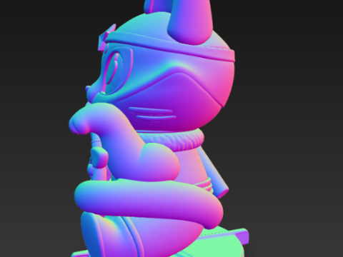 캐시 캣 조디악 시리즈 케이스 - 궁수자리 3D 프린트 모델