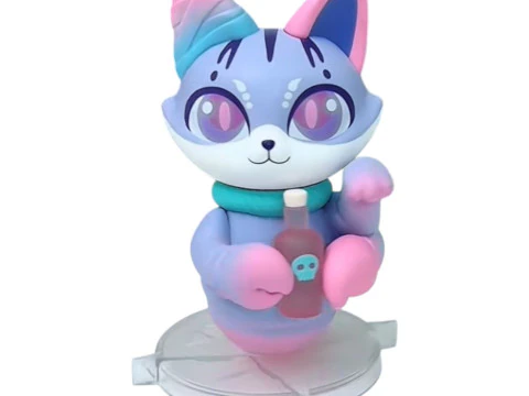 Cassy Cat Zodiac Series Case - Scorpio 3D Print Model
