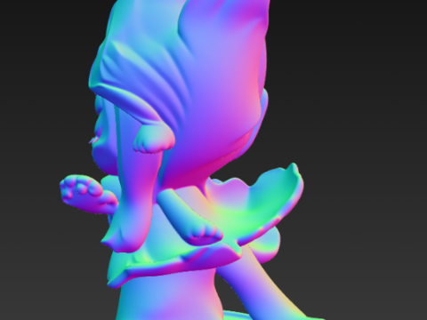 CHAKA 캔들 위스퍼 시리즈 - 블룸 3D 프린트 모델