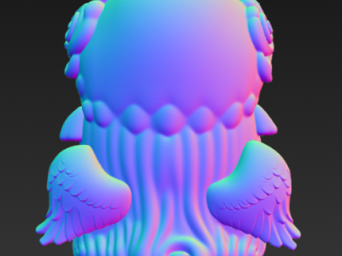 Серия «Шепот свечей» CHAKA – Полная надежды 3D Принт Модель