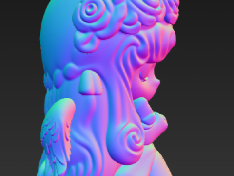 Серия «Шепот свечей» CHAKA – Полная надежды 3D Принт Модель