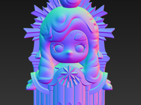 CHAKA 캔들 위스퍼 시리즈 - 주문 3D 프린트 모델