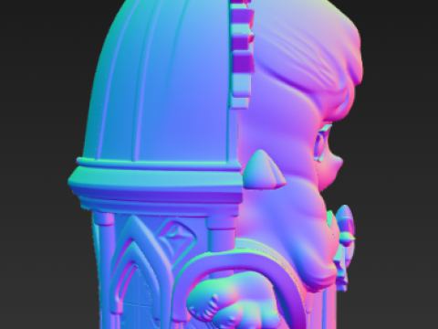 CHAKA 캔들 위스퍼 시리즈 - 주문 3D 프린트 모델