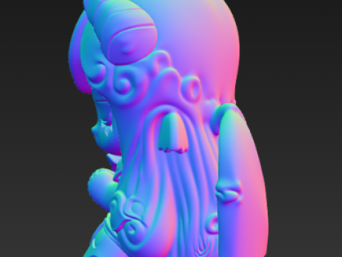 CHAKA 캔들 위스퍼 시리즈 - 욕망을 억제하세요 3D 프린트 모델