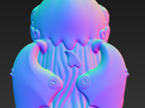 CHAKA 캔들 위스퍼 시리즈 - 욕망을 억제하세요 3D 프린트 모델