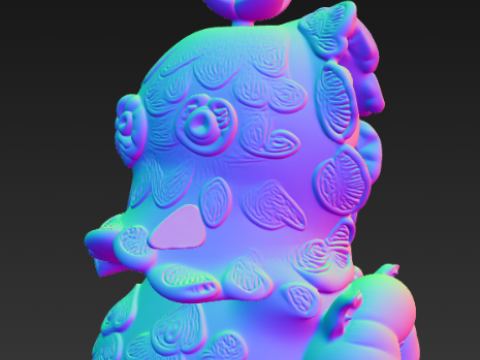 CHAKA 캔들 위스퍼 시리즈 - 소프트 임브레이스 3D 프린트 모델